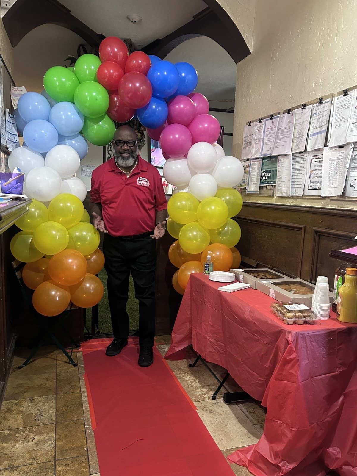 Ready to welcome families to our celebration